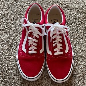 Red Old School Vans